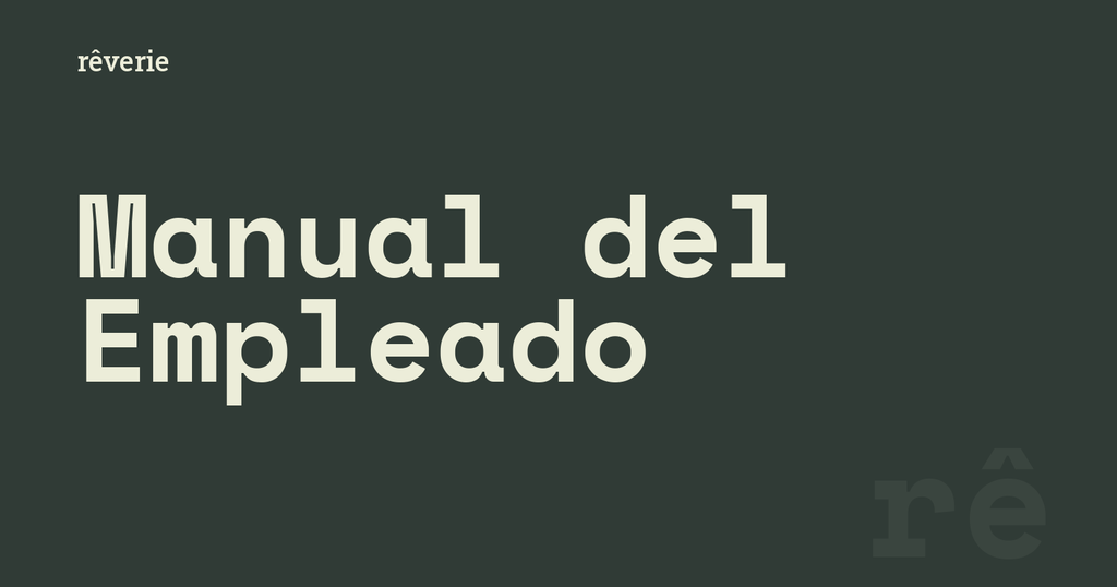 Manual del Empleado